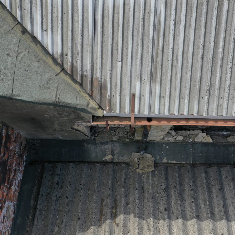 Damage to Roof of Industrial Unit
