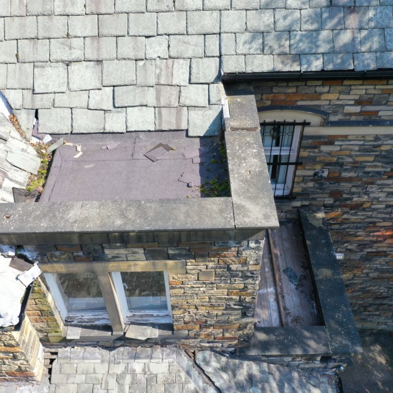 Roof Survey Damaged Tiles
