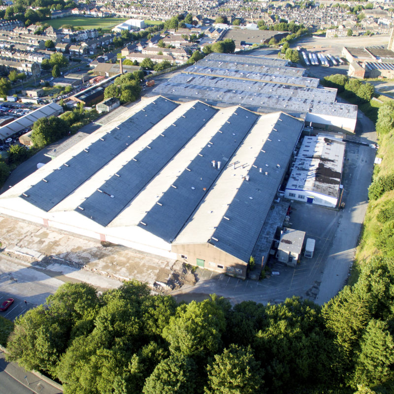 Aerial View of Beckside Works
